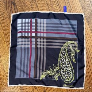 Robert Graham Silk Paisley Pocket Square